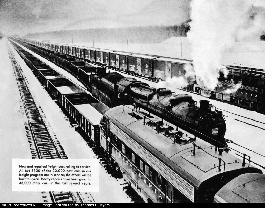 PRR "Pictorial Review Of Progress," Page 2, 1953